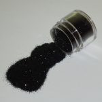 Black Sparkle Galaxy Dust