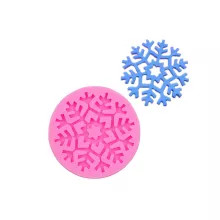 Single Snowflake Silicone Mold - Cake Carousel Inc.