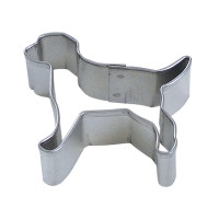 Tinplated steel cookie cutter.  Hand wash & dry thoroughly before storing.
Great for cutting out fondant and magic chocolate pieces. 