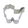 Tinplated steel cookie cutter.  Hand wash & dry thoroughly before storing.  Great for cutting out fondant and magic chocolate pieces. 