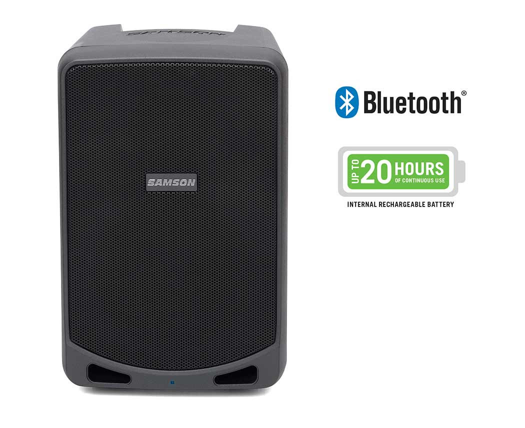 Samson Expedition XP106 Portable Powered PA with Handheld Microphone