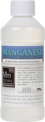 Manganese comes in 8, 16 and 128 ounces.