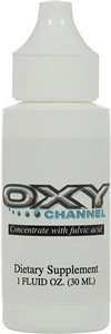 Oxy Channel in a one ounce bottle.