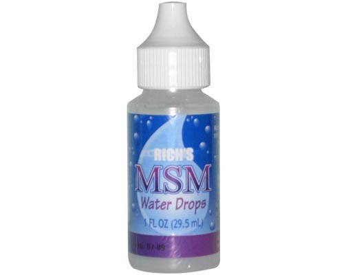 Rich S Msm Water 1 Ounce Yournaturestore Com