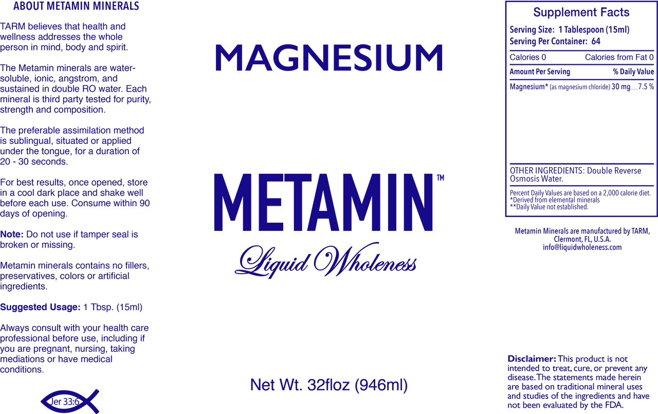 Liquid Minerals Magnesium