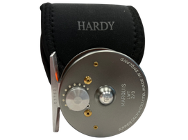 Hardy Marquis LWT 2/3wt Reel, USED, Very Good Condition w/Pouch