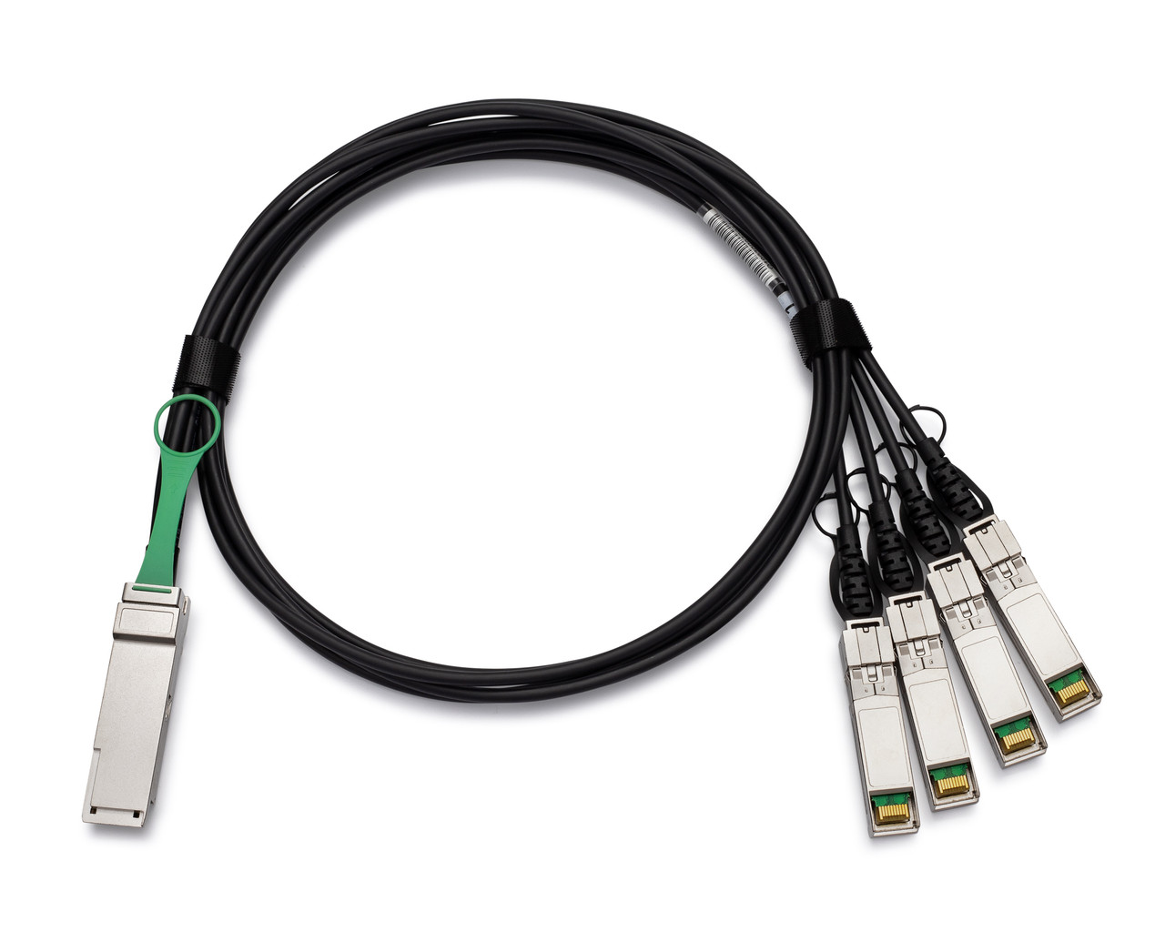Cisco Compatible Qsfp 4sfp10g Cu1m Qsfp 4xsfp 1m Breakout Cable