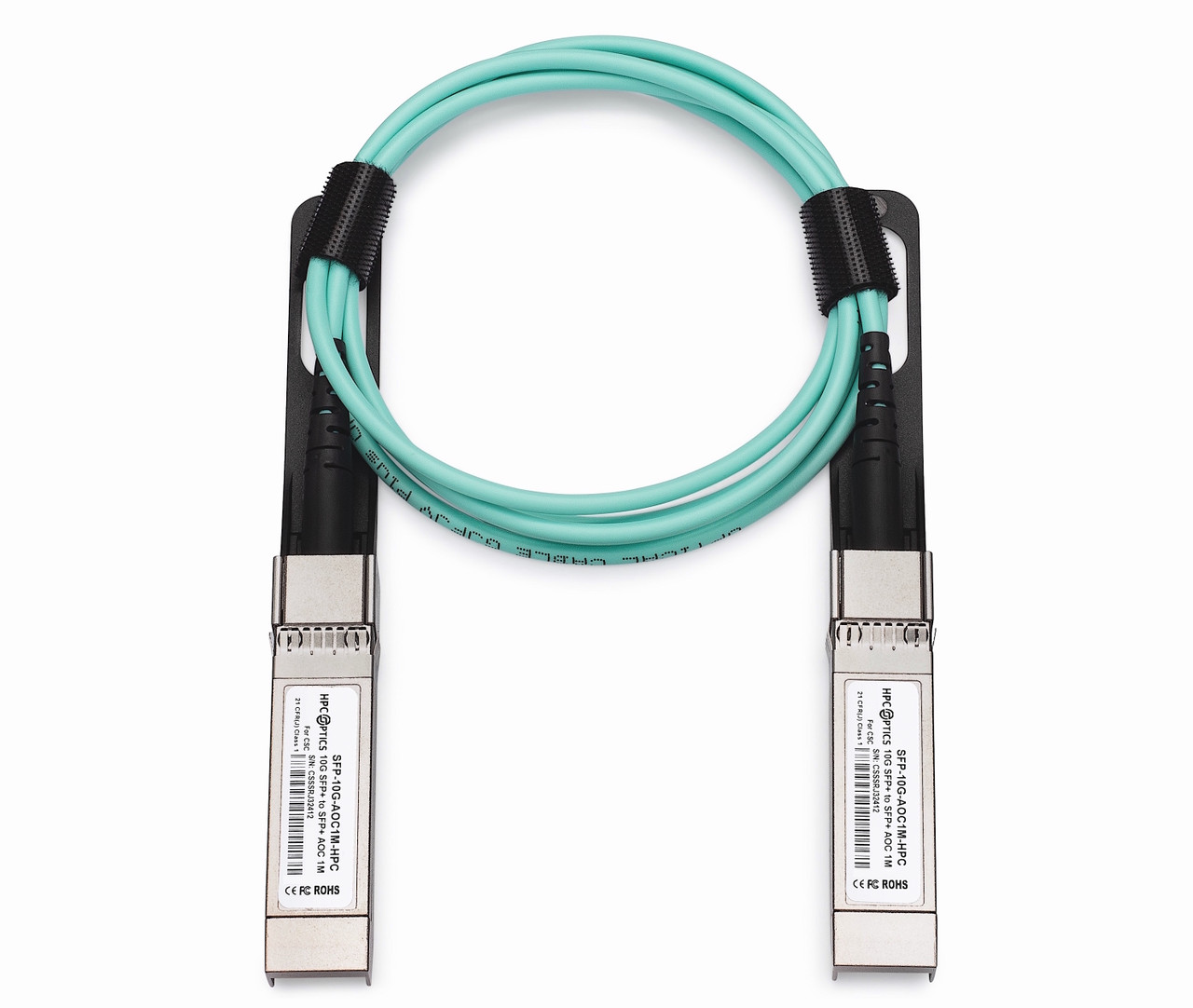 AOC 1m Active Optical Cable Avago Compatible AFBR-2CAR01Z 10G SFP to SFP 