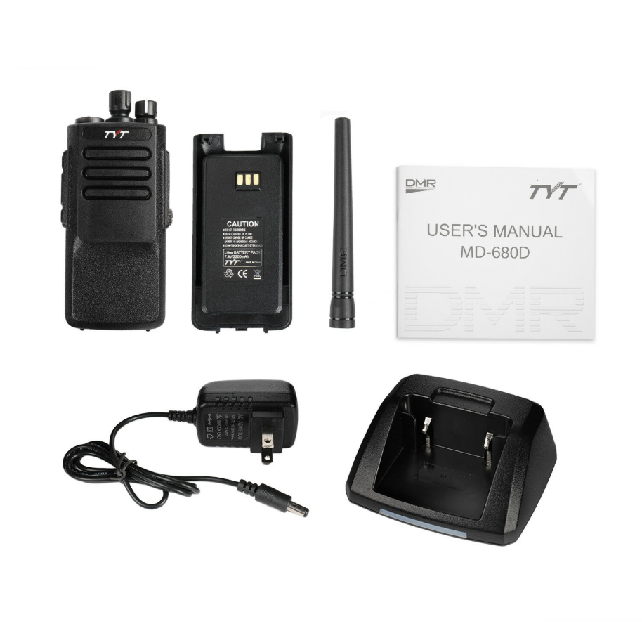 TYT MD-680D UHF DMR/Analog Commercial two-way radio