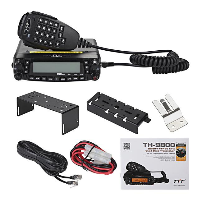 TYT TH-9800 plus 29/50/144/430 MHZ Quad Band Transceiver Mobile Radio