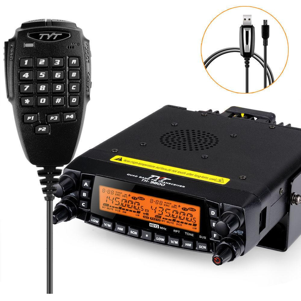 2025 New TYT TH-9800 plus 29/50/144/430 MHZ Quad Band