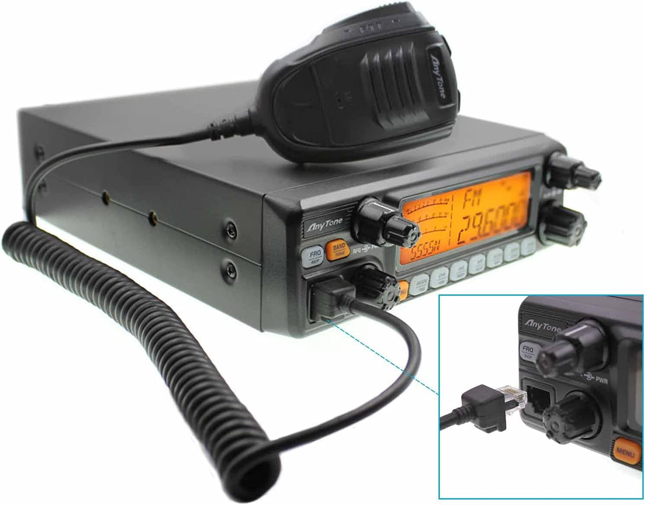 AnyTone AT 5555N II Upgraded 10 Meter CB Radio With AM FM SSB PEP anytone-at-5555n-ii-upgraded-10-meter-cb-radio-with-am-fm-ssb-pep