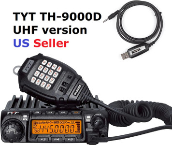 TYT TH-9000D Pro UHF 440  200 Channels Mono Band Radio with USB cable and software