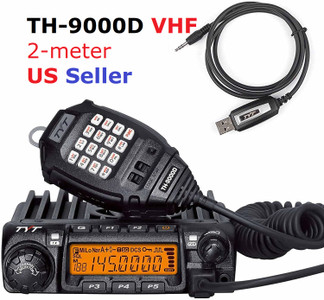 TYT TH-9000D Pro VHF 2 Meter 200 Channels Mono Band Radio with USB cable and software