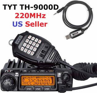 TYT TH-9000D 220-260MHz 200 Channels Mono Band Radio with USB cable and software