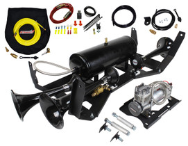 with Model 230 Train Horn Kleinn Air Horns RAMHD-734 Black RAM HD Onboard Air System