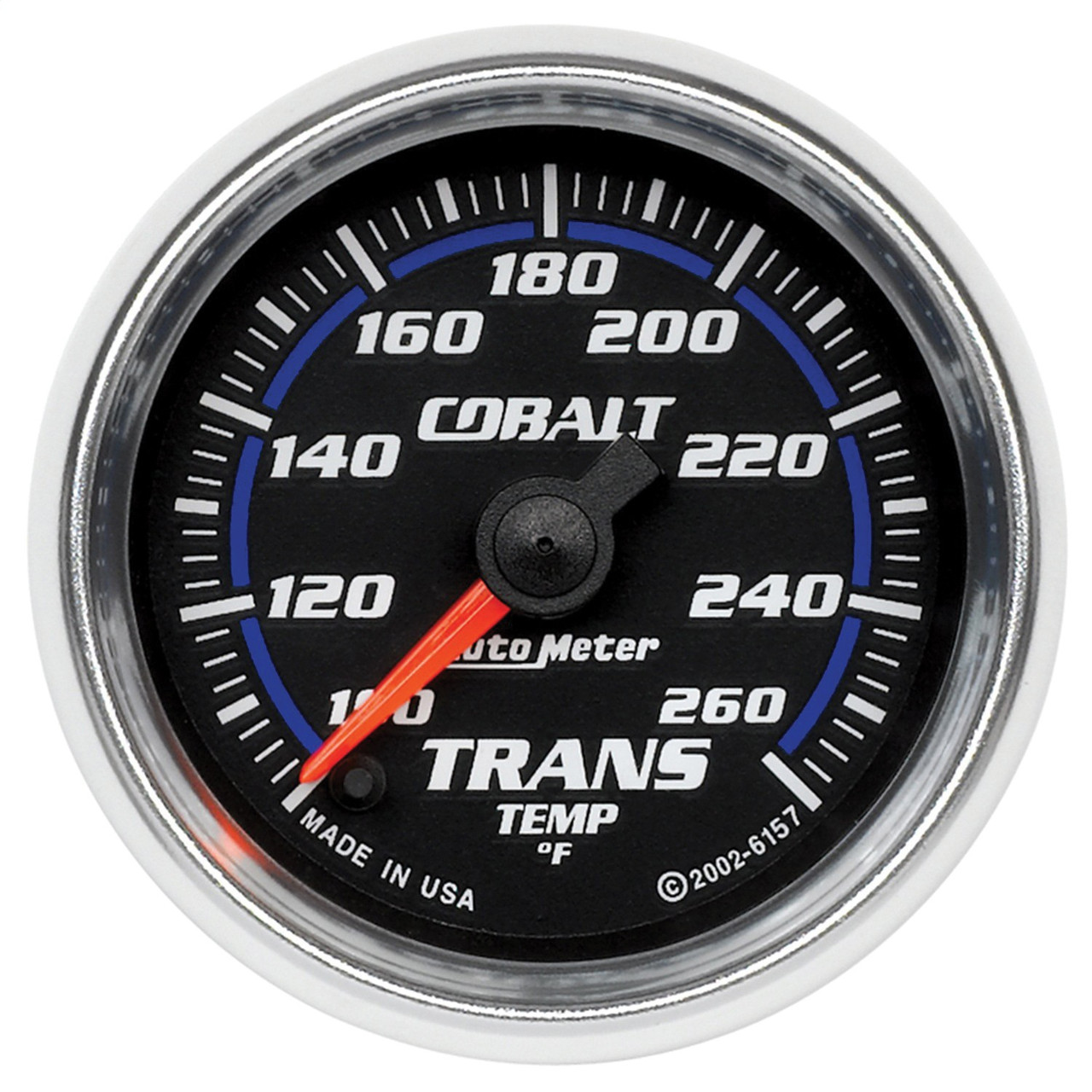 Auto Meter 6149 Cobalt Electric Transmission Temperature Gauge Auto Meter 6149 Cobalt Electric Transmission Temperature Gauge