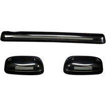 RECON 264156CLHP CLEAR LENS AMBER OLED BAR-STYLE CAB LIGHTS 2007.5-2014 GM SILVERADO/SIERRA (WITH FACTORY CAB LIGHTS)