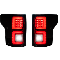 RECON 264268BK TAIL LIGHTS LED IN SMOKED 15-17 FORD F150