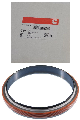 Without Sleeve Genuine Cummins 3934486 Rear Main/Crank Seal for 1989-15 Dodge Cummins