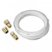 AUTOMETER 3226 TUBING, NYLON, 1/8", 12FT. LENGTH, INCL. 1/8" NPTF BRASS COMPRESSION FITTINGS