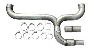 PYPES PERFORMANCE EXHAUST STD005 5" DIESEL TRUCK DUAL STACK KIT