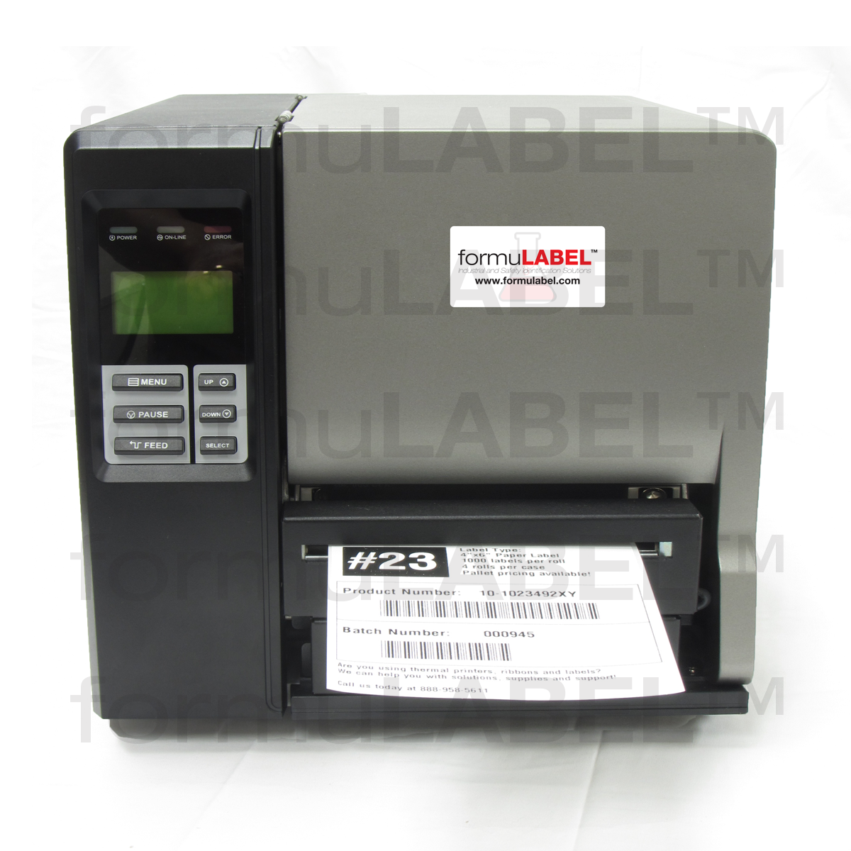 6e Formulabel Industrial Drum Label Printer