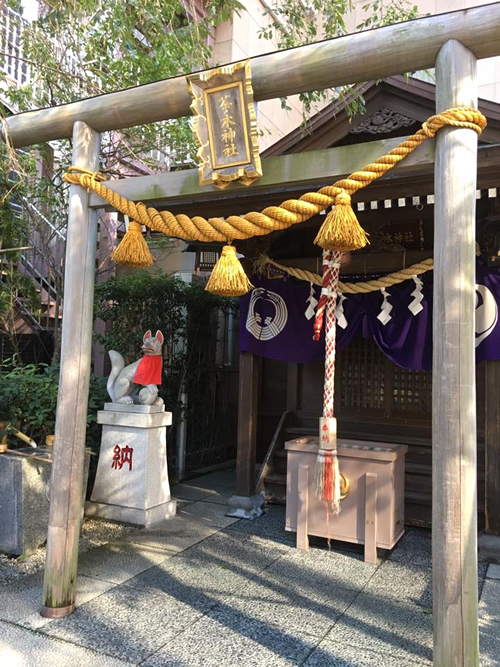 Tea tree Shrine - Chanoki Jinja