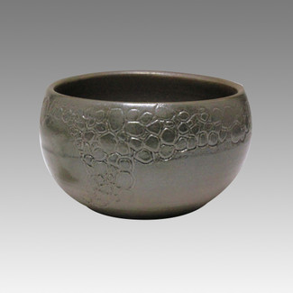 Glaze Foaming - Tokoname Pottery Tea Cup : 5chawan - Japanese casual ceramic - Item Image