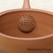 Tokoname Kyusu Teaset 2 - KOJI - Vermilion 1pot & 5chawan cups - ceramic fine mesh
