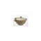 Hohin teapot - SOZAN (140cc/ml) Off White - ceramic mesh