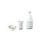 Sake Bottle & Cup Set - Leaf (B) - item