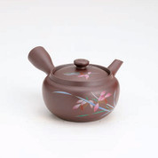 Banko-yaki Kyusu teapot - Orchid - 300cc/ml