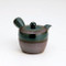 Banko-yaki Kyusu teapot - Stripe Oribe - 350cc/ml