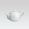 Arita-yaki Kyusu teapot - White mini Kyusu (Behind) - 120cc/ml