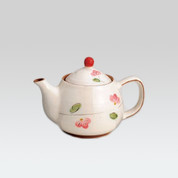 Mino-yaki teapot - Floret - 420cc/ml