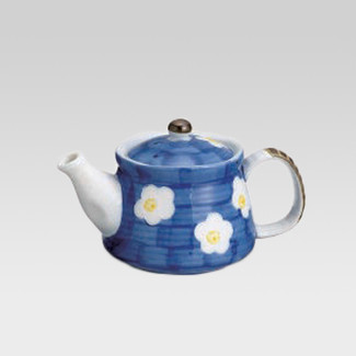 Teapot - Blue & plum - 360cc/ml