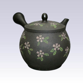 Tokoname Kyusu teapot - SEKIRYU - Sakura - 380cc/ml