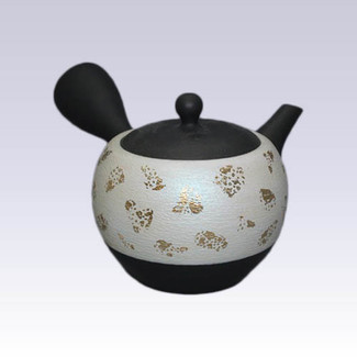 Tokoname Kyusu teapot - Gold Spread - 320cc/ml