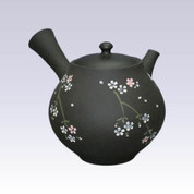 Tokoname Kyusu teapot - SAKURA Ebony - 240cc/ml