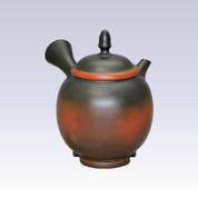 Tokoname Kyusu teapot - SYUZO - Vermilion - 360cc/ml