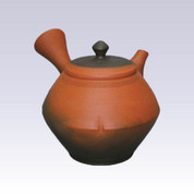 Tokoname Kyusu teapot - SYUZO - Vermilion - 210cc/ml