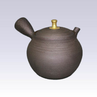 Tokoname Kyusu teapot - Golden Knob - 320cc/ml