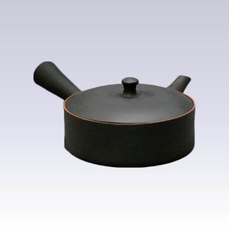 Tokoname Kyusu teapot - SEKIRYU - Ebony - 150cc/ml
