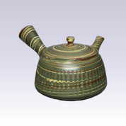 Tokoname Kyusu teapot - TOSEN - Baking Cut - 250cc/ml