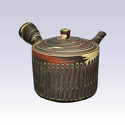 Tokoname Kyusu teapot - TOSEN - Baking Cut - 300cc/ml