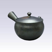 Tokoname Kyusu teapot - TOKUTA - Burning Ebony - 270cc/ml