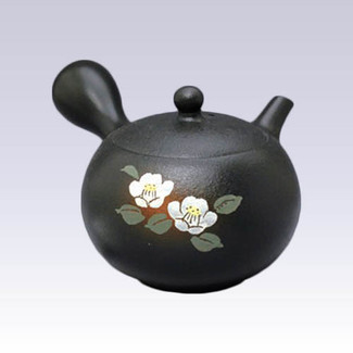 Tokoname Kyusu teapot - SHUNJYU - White Camellia - 210cc/ml