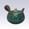 Tokoname Kyusu teapot - SHUNJYU - Green & Black Line - 350cc/ml