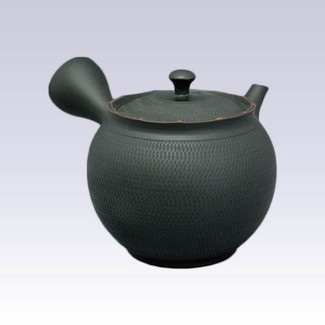 Tokoname Kyusu teapot - HORYU - Black - 360cc/ml